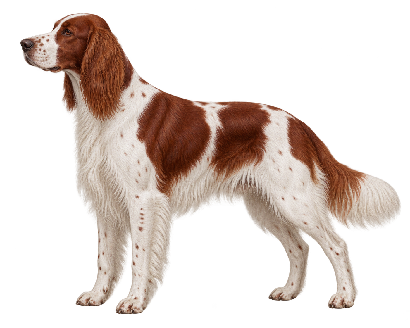 Irish Red and White Setter